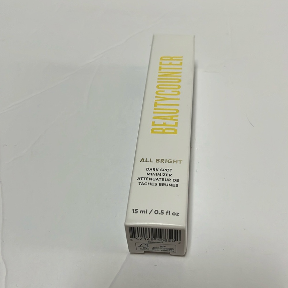 NWT Beautycounter ALL BRIGHT Dark Spot Minimizer/ 0.5 fl oz